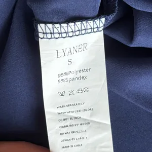 Lyaner Navy Blue Satin Midi Dress Cut Out Strappy Sexy Formal Wedding Event thumbnail 9