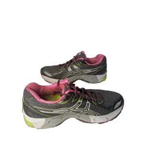 ASICS Gel GT-2170 Women’s Size 7.5 Gray Pink Lime Running Shoes T256N thumbnail 2