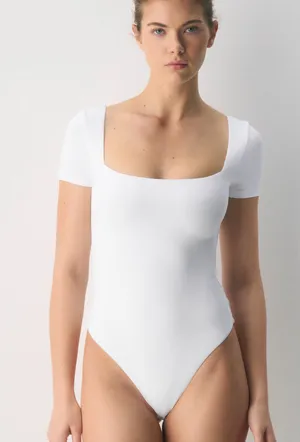Aritzia Original Contour Manner Bodysuit  thumbnail 1
