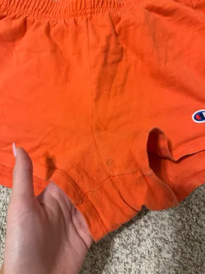 Champion Orange Shorts thumbnail 3