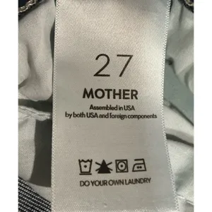 MOTHER The Hustler Ankle Fray Jeans 27 Home Movies High Rise Bootcut NWOT thumbnail 5