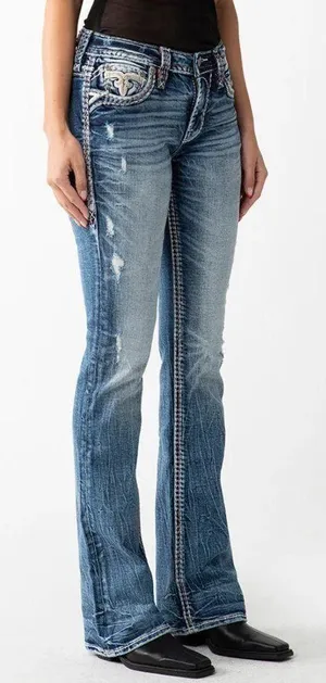 Rockrevival Women's Kait B201 Boot Cut Jean thumbnail 2