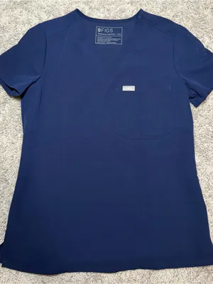 Figs Women's Navy Caterina Scrub Top thumbnail 1
