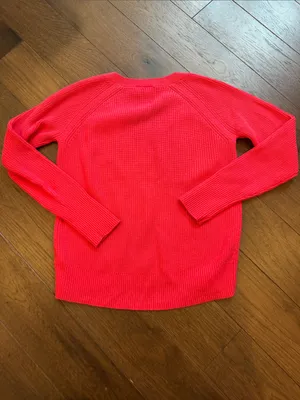 Gap Women’s V-Neck Ribbed Sweater - Pink Size Small - C44-004 thumbnail 8