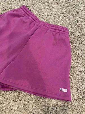 Victoria's Secret PINK Campus Shorts Soft Shorts Logo Pink Lounge Shorts thumbnail 4