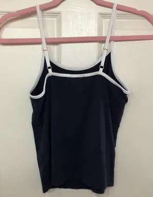Forever 21 Navy Blue Tank Top thumbnail 4