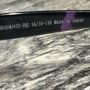 Maui Jim Purple and Black Frame Only thumbnail 9