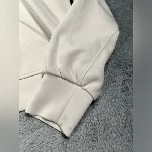 Lululemon athletica cream White Hoodie 6 MARKS thumbnail 3