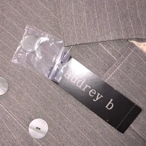 Audrey B size 8 suit career blazer jacket Gray thumbnail 5