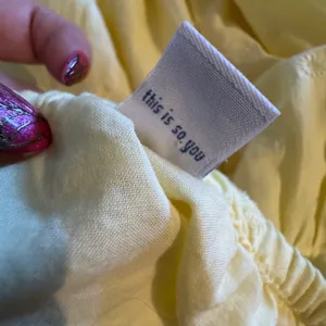 Old Navy Tiered Floral Embroidered Maxi‎ Tank Dress Medium Butter Yellow Granola Fairy thumbnail 9