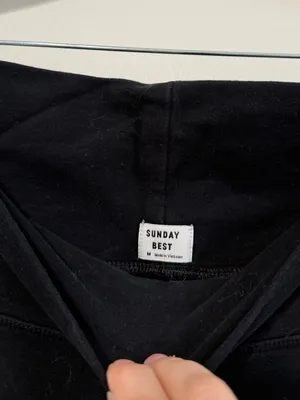 Aritzia Sunday Best Black Bootcut Pull On Stretch Yoga Pants Size Medium thumbnail 4