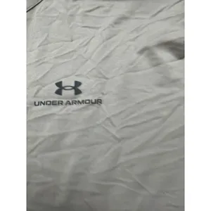 Under Armour Rush Women Small T-Shirt Taupe Brown Olive Short Sleeve Performance thumbnail 2