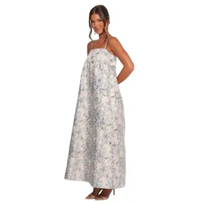 Petal & Pup Yasmine Maxi Dress Womens M Baby Blue‎ Floral Empire Waist Coquette thumbnail 3