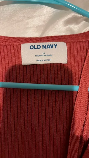 Old Navy Red Sweater Top Knit thumbnail 5