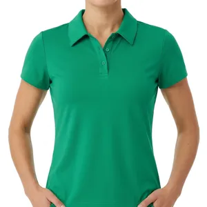 Alo Kelly Emerald Green Polo Short Sleeve Collared Tee T-Shirt size XS Tennis thumbnail 1