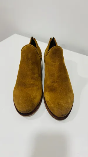 Frye scalloped Suede Booties thumbnail 3