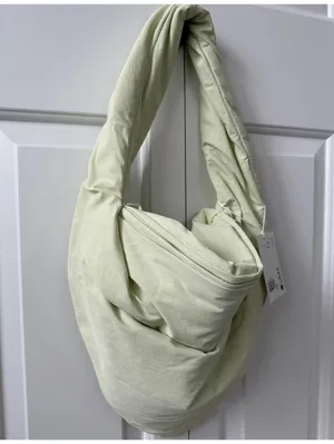 COS Kite Shoulder Bag - Nylon NWT Light Green thumbnail 5