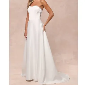 Lulus Lux Bridal NWOT Eternal Gratitude White Floral Embroidered Wedding Dress thumbnail 5