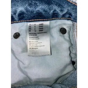 American Eagle Girlfriend Jeans Women 8 Short High Rise‎ Distressed Thrashed thumbnail 10