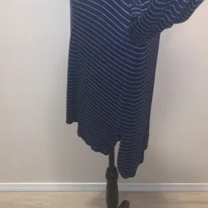 American Eagle soft & sexy blue striped long sleeve top thumbnail 4