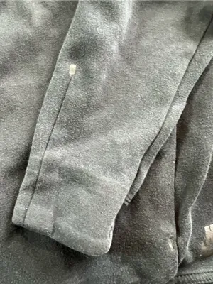 Nike Black Full Zip Hoodie Women’s XL Distressed Worn thumbnail 7