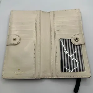 KATE SPADE New York Black North Court Bow Stacy Wallet thumbnail 3