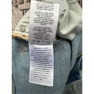 Good American Good Classic Straight Leg Jeans with Knee Slits Indigo123 Size 6 thumbnail 12