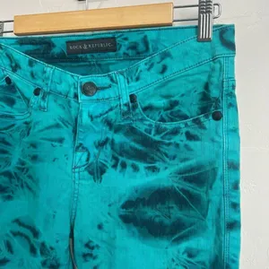 Rock and Republic tie dye jeans thumbnail 3