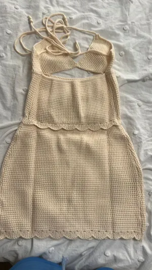 Amazon Crochet vacation cut out dress thumbnail 1
