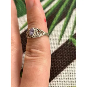 Ring band 925 sterling silver size 4 lot d97 thumbnail 3