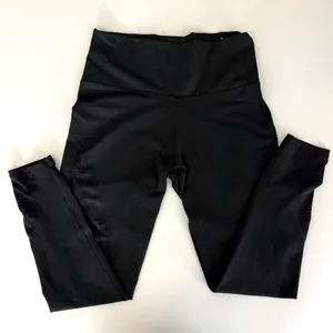 aerie Black Athletic Leggings thumbnail 4