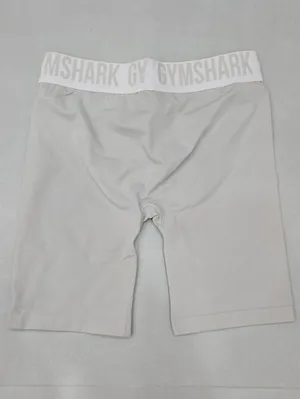 New Gymshark Woman's Light Gray Biker Shorts Size M thumbnail 5
