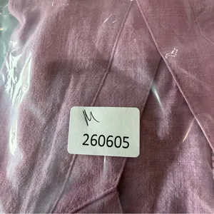Women's Short Sleeve Lavender Color Tunic Style Top Size Medium #260605 thumbnail 4