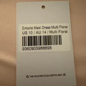Princess Polly Multi Color Floral Emorie Maxi Dress thumbnail 9