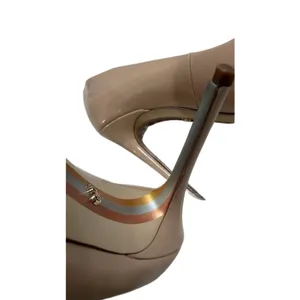 Sam Edelman Danna Pointed-Toe Stiletto Nude Patent Heels|9 thumbnail 11
