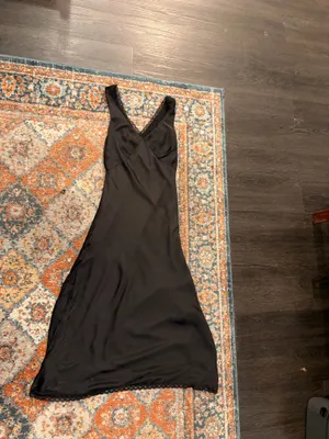 American Eagle Black Slip Dress thumbnail 2