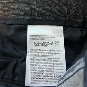 Banana Republic Sloan Mid-Rise Stretch Denim Side Stripe Woven Career Dress Pant thumbnail 9