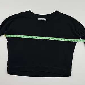 Abercrombie & Fitch Women's Black‎ Long Sleeve Crew Neck Pullover Sweater Size S thumbnail 6
