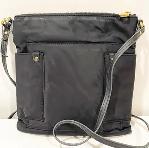 Marc by Marc Jacobs Natasha Nylon crossbody bag Black Medium Gold Brass Zipper thumbnail 7