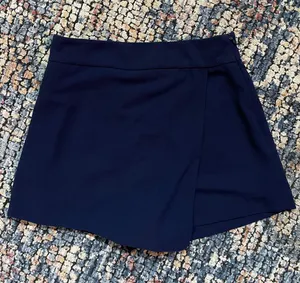 Asymmetrical Navy Skort thumbnail 2