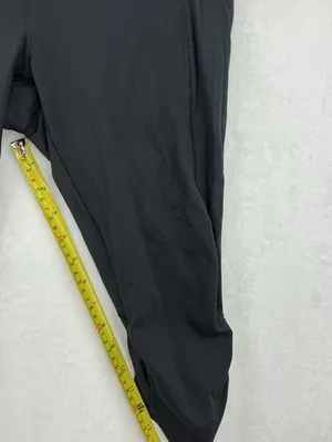 lululemon athletica Black High-Rise Foldover Waist Leggings 794 thumbnail 4