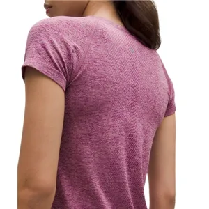 Lululemon Swiftly Tech Short-Sleeve Shirt 2.0 *Waist Length *Grape/Pink Haze thumbnail 5