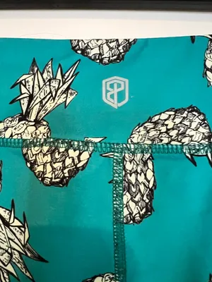 Born Primitive Pineapple Booty Shorts Spandex Crossfit thumbnail 3