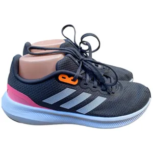 Adidas Run Falcon 3.0 Training Shoes Gray Pink Sneaker Shoe women's size 8 thumbnail 3