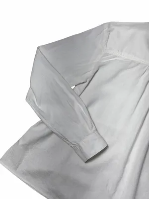 Pilcro Anthropologie White Linen Blend Whitney Long Sleeve Blouse Womens XS thumbnail 7