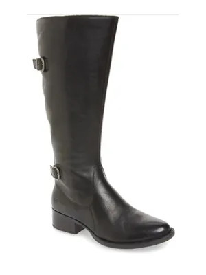 Born Gibb tall leather riding boots black 7 thumbnail 3