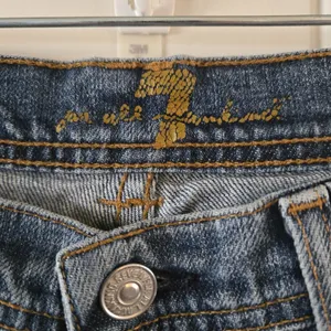 7 For All Mankind Rocker Jeans Womens 31 (34x33.5) Made USA Denim Y2K Low Rise thumbnail 7