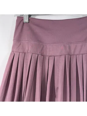 Gold Hinge Mauve Pleated Tennis Skort Size M thumbnail 2