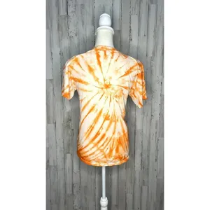 Hanes Women's Clemson Tigers Orange Tie-Dye‎ T-Shirt Size Small Short Sleeve Casual thumbnail 3