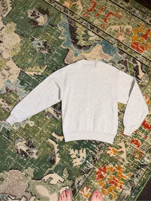 Vintage Space Camp Gray Crewneck Sweatshirt Retro NASA Alabama M thumbnail 4